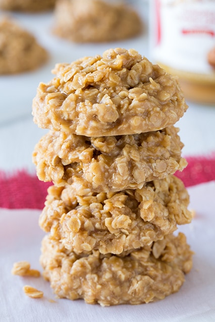 Biscoff No Bake Cookies | Cooking Classy