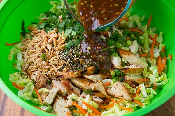 Grilled Ginger-Sesame Chicken Chopped Salad | Cooking Classy