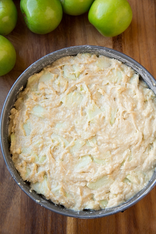 Irish Apple Cake with Custard Sauce | Cooking Classy