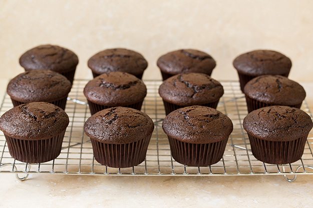 Dark Chocolate Cupcakes with Raspberry Buttercream Frosting | Cooking Classy