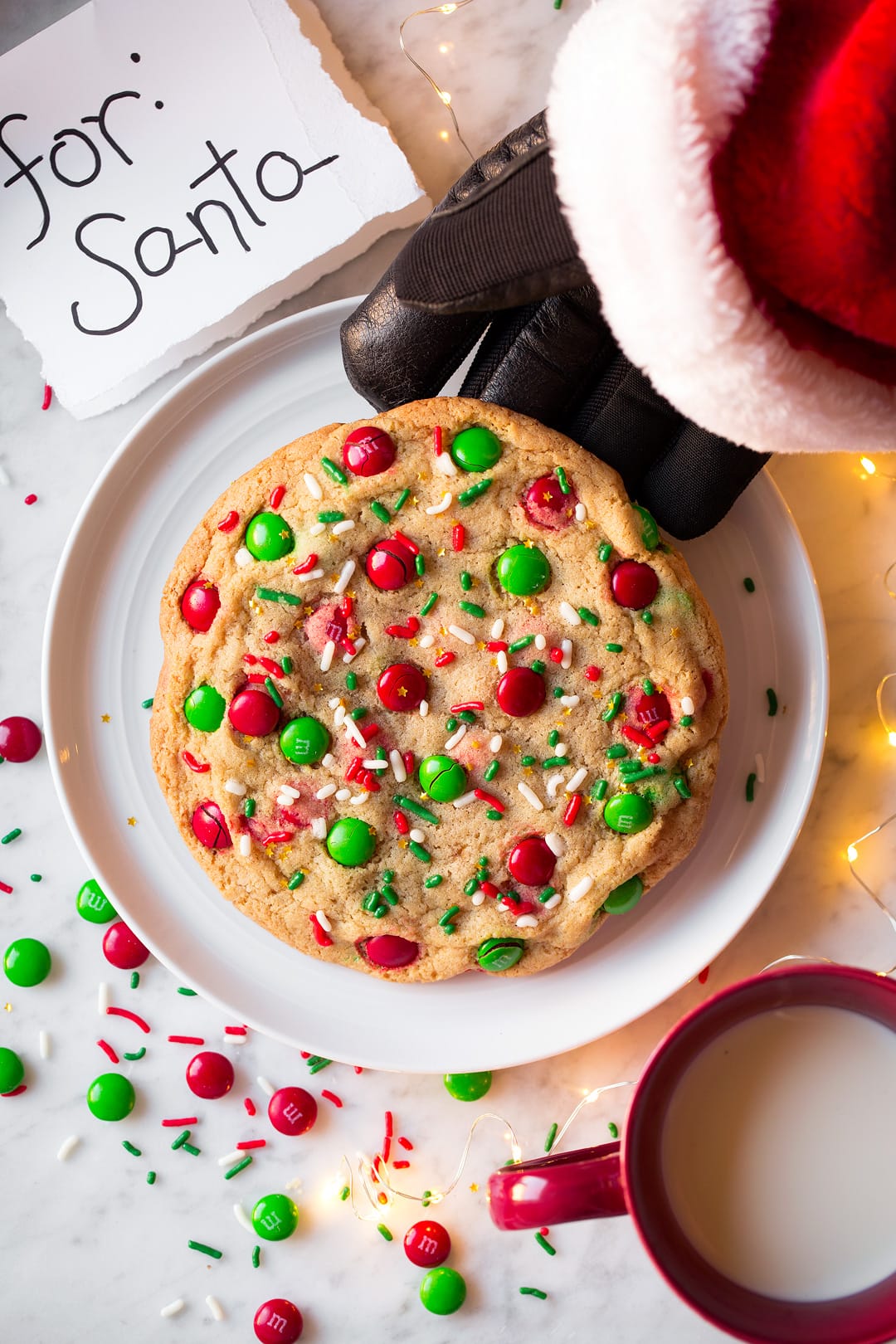 One Big Santa Cookie