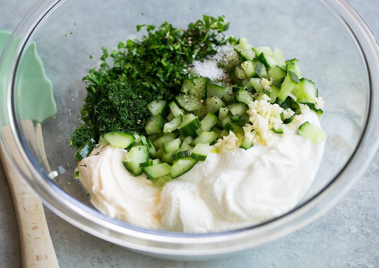 greek potato salad