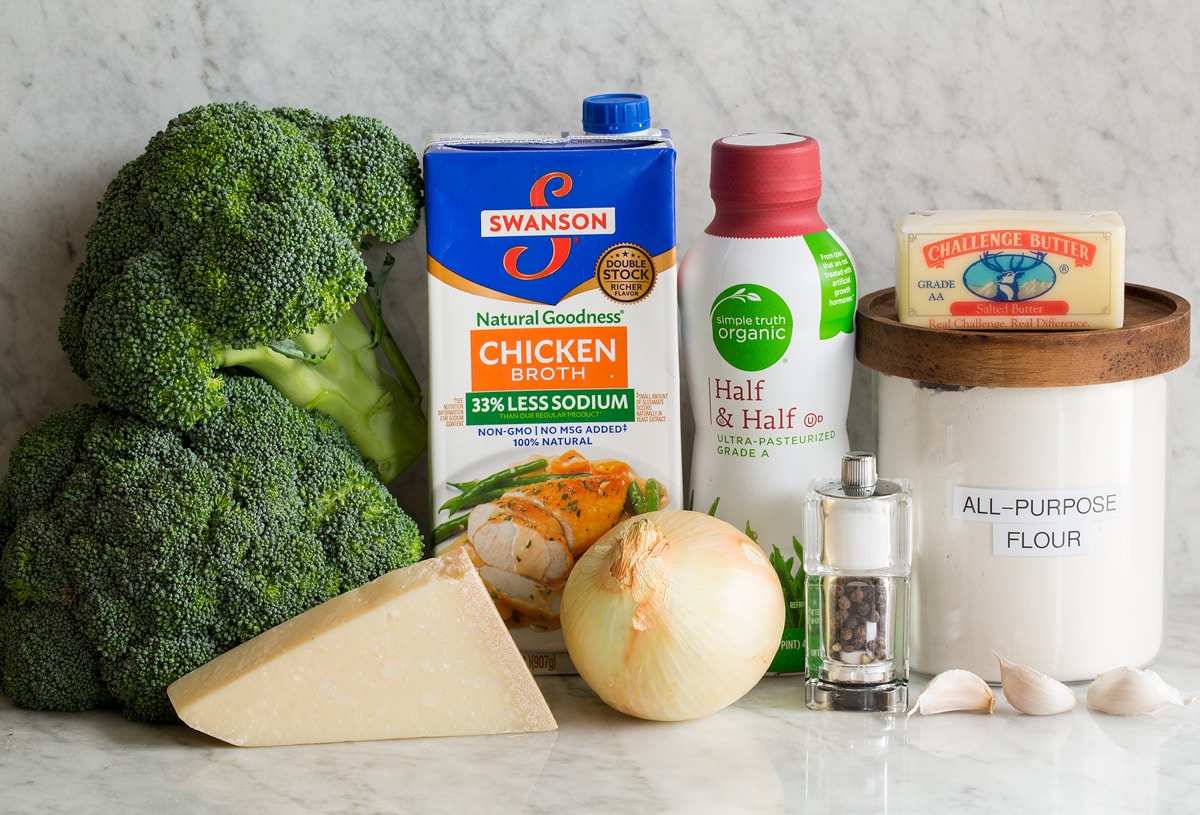Cream of Broccoli Soup Cream of Broccoli Soup Ingredients